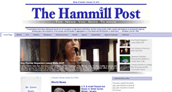 Desktop Screenshot of hammillpost.com